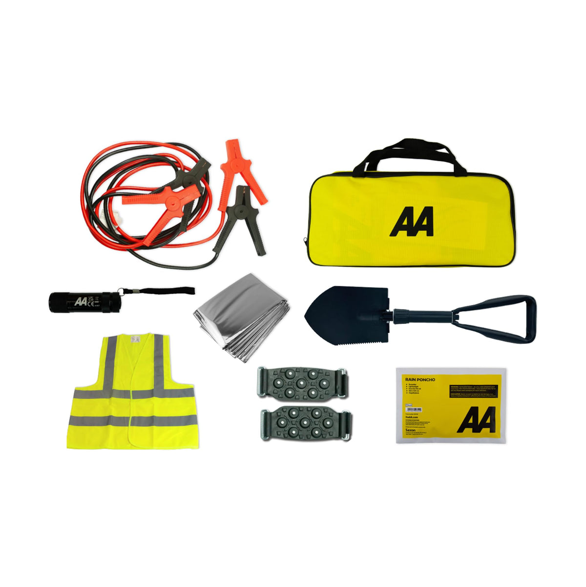AA Euro Travel Kit AA6318 for Driving in Europe Zipped Storage Bag UK Identifier