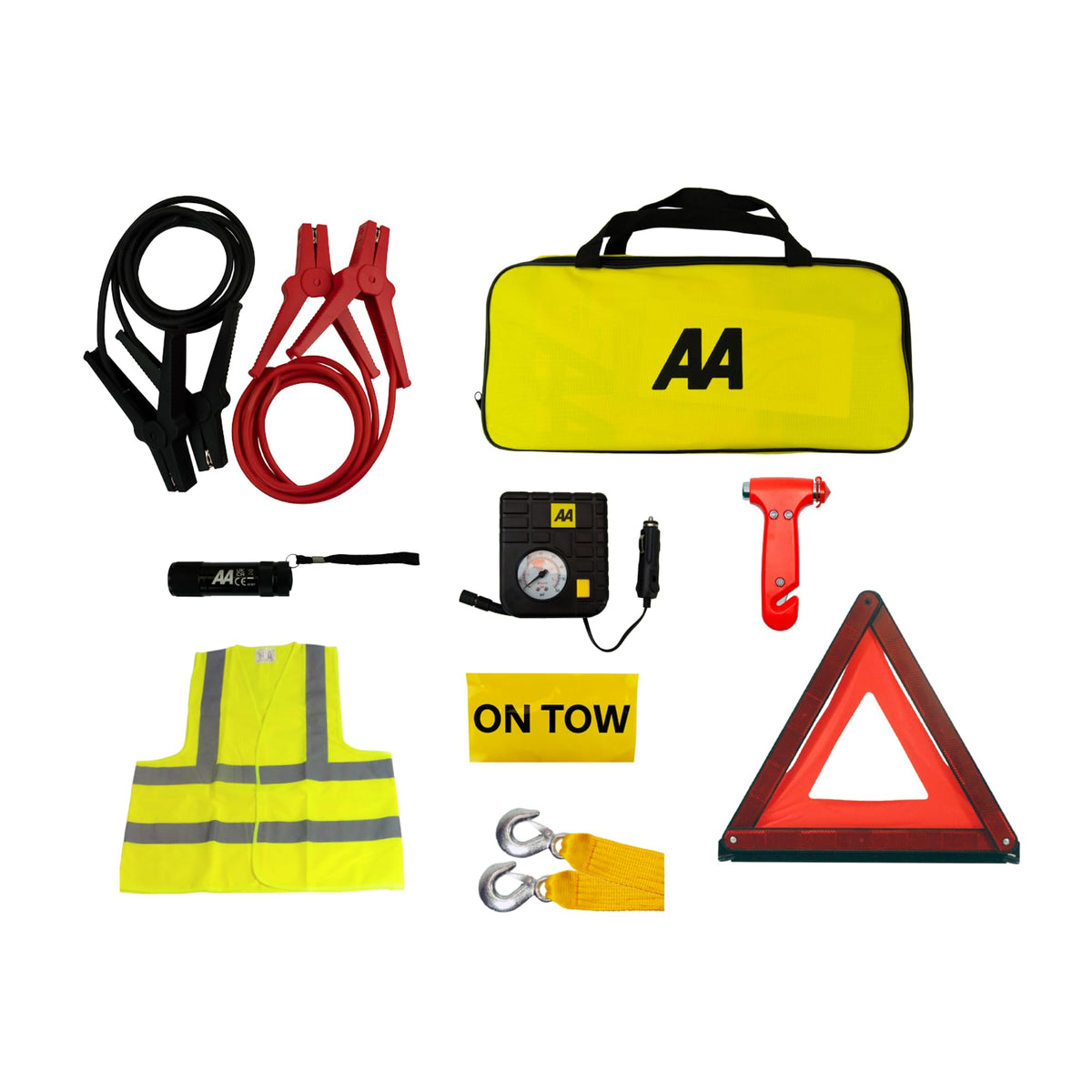AA Euro Travel Kit AA6318 for Driving in Europe Zipped Storage Bag UK Identifier